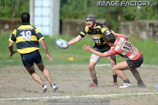 2015-05-10 Rugby Union Milano-Rugby Rho 1909